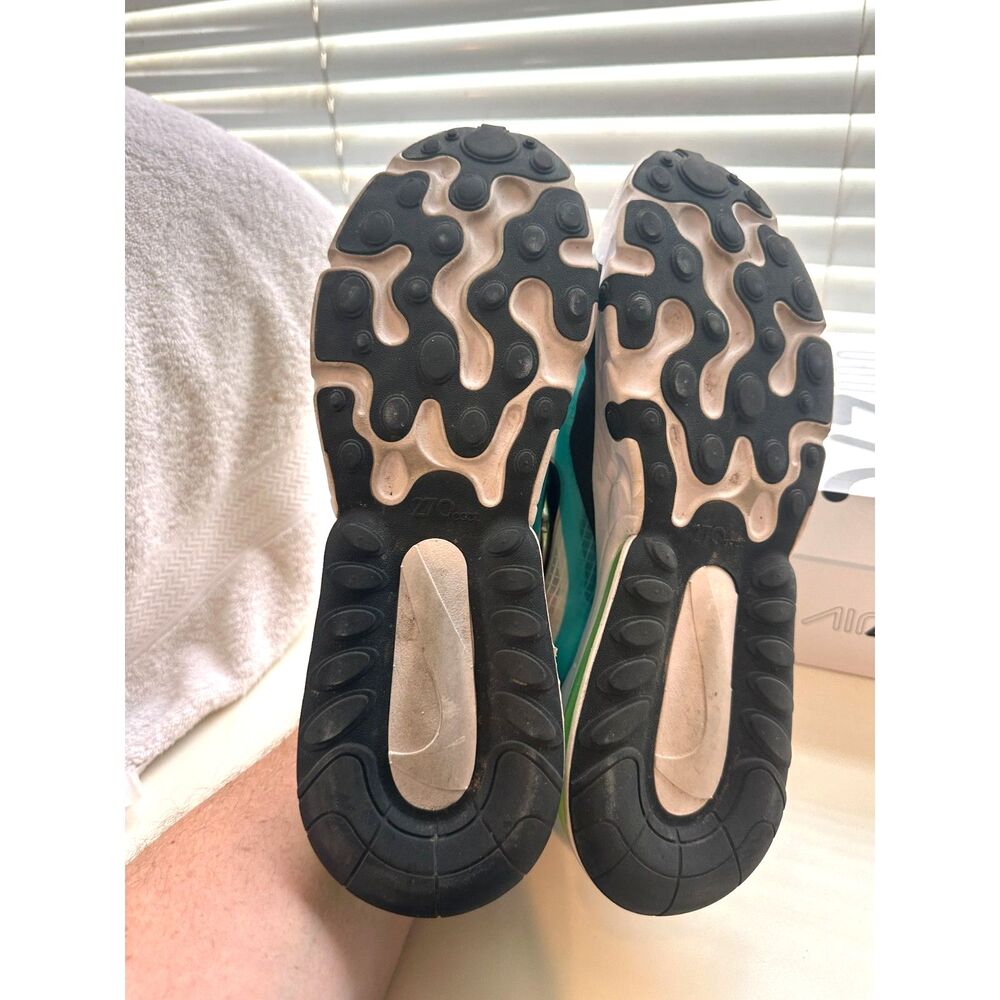 2020 Nike Air Max 270 React Se - Oracle Aqua - Si… - image 6